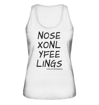 No Sex Only Feelings - Ladies Organic Tank-Top