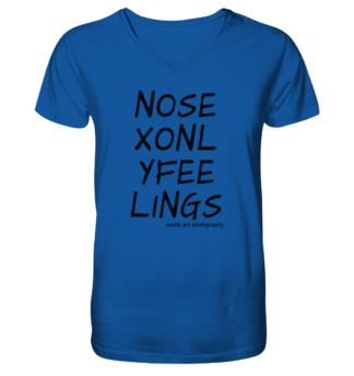 No Sex Only Feelings - Mens Organic V-Neck Shirt
