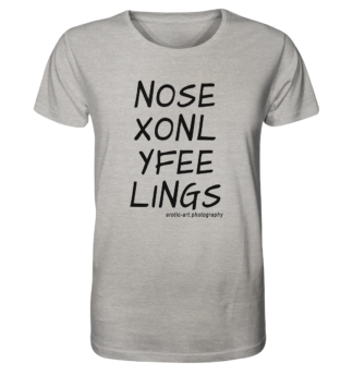 No Sex Only Feelings - Organic Shirt (meliert)