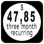 membership three month recurring