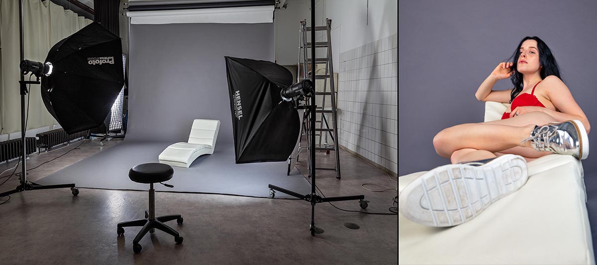 Quinn Linden, Studio, backstage, eARTfoto the art of Jay Gee, eARTfoto the art of Jay