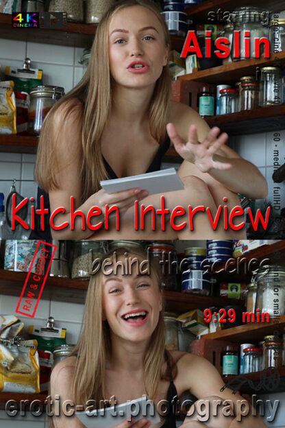 Aislin, Interview on modeling, eARTfoto, the art of Jay Gee