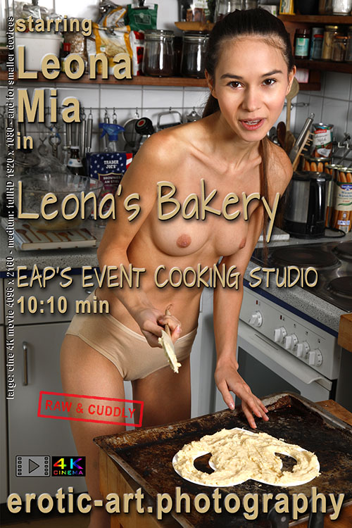Leona Mia, Leona's Bakery, 10min10, cinema4Kmovie, eARTfoto, actor Leona Mia, director Jay Gee