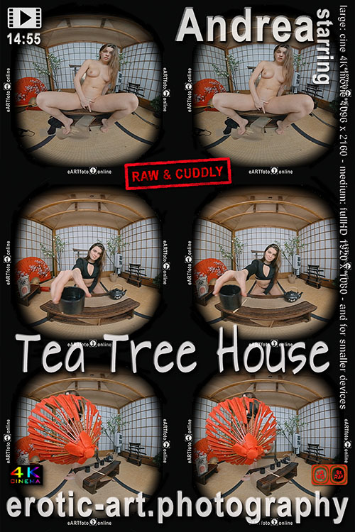 Andrea, Tea Tree House, 14min55, cinema4Kmovie, eARTfoto VR, the art of Jay Gee